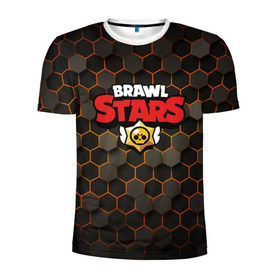Мужская футболка 3D спортивная с принтом Brawl Stars в городе Новоалтайск, 100% полиэстер с улучшенными характеристиками | приталенный силуэт, круглая горловина, широкие плечи, сужается к линии бедра | brawl stars | crow | game | leon | бравл | бравл стар | бравл старс | ворон | ворона | детская | детям | игра | компьютерная игра | кров | леон | развлечение