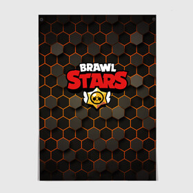 Постер с принтом Brawl Stars в городе Новоалтайск, 100% бумага
 | бумага, плотность 150 мг. Матовая, но за счет высокого коэффициента гладкости имеет небольшой блеск и дает на свету блики, но в отличии от глянцевой бумаги не покрыта лаком | brawl stars | crow | game | leon | бравл | бравл стар | бравл старс | ворон | ворона | детская | детям | игра | компьютерная игра | кров | леон | развлечение