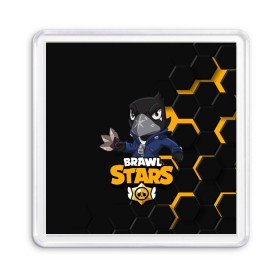 Магнит 55*55 с принтом Crow (Brawl Stars) в городе Новоалтайск, Пластик | Размер: 65*65 мм; Размер печати: 55*55 мм | brawl stars | crow | game | leon | бравл | бравл стар | бравл старс | ворон | ворона | детская | детям | игра | компьютерная игра | кров | леон | персонаж | развлечение