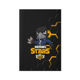 Обложка для паспорта матовая кожа с принтом Crow (Brawl Stars) в городе Новоалтайск, натуральная матовая кожа | размер 19,3 х 13,7 см; прозрачные пластиковые крепления | brawl stars | crow | game | leon | бравл | бравл стар | бравл старс | ворон | ворона | детская | детям | игра | компьютерная игра | кров | леон | персонаж | развлечение
