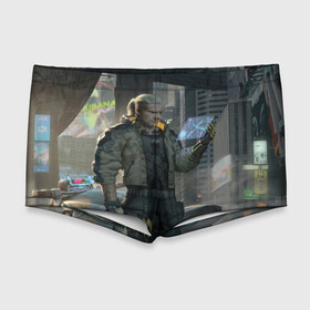 Мужские купальные плавки 3D с принтом Cyber Geralt в городе Новоалтайск, Полиэстер 85%, Спандекс 15% |  | cd project red | cyberpunk 2077 | demon | games | geralt | keanu reeves | samurai | the witcher | ведьмак | геральт | демон | игры | киану ривз | киберпанк 2077 | самурай