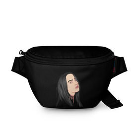 Поясная сумка 3D с принтом Billie Eilish в городе Новоалтайск, 100% полиэстер | плотная ткань, ремень с регулируемой длиной, внутри несколько карманов для мелочей, основное отделение и карман с обратной стороны сумки застегиваются на молнию | bad | billie | boy | boys | eilish | girl | girls | music | pop | rap | sad | trend | билли | грустно | девочка | девочки | девушка | мальчик | музыка | поп | рэп | тренд | эйлиш