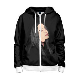 Детская толстовка 3D на молнии с принтом Billie Eilish в городе Новоалтайск, 100% полиэстер |  манжеты и пояс оформлены широкой мягкой резинкой, двухслойный капюшон со шнурком для регулировки, спереди карманы и застежка-молния
 | bad | billie | boy | boys | eilish | girl | girls | music | pop | rap | sad | trend | билли | грустно | девочка | девочки | девушка | мальчик | музыка | поп | рэп | тренд | эйлиш