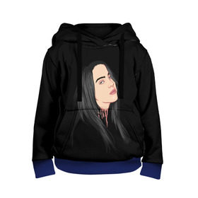 Детская толстовка 3D с принтом Billie Eilish в городе Новоалтайск, 100% полиэстер | двухслойный капюшон со шнурком для регулировки, мягкие манжеты на рукавах и по низу толстовки, спереди карман-кенгуру с мягким внутренним слоем | bad | billie | boy | boys | eilish | girl | girls | music | pop | rap | sad | trend | билли | грустно | девочка | девочки | девушка | мальчик | музыка | поп | рэп | тренд | эйлиш