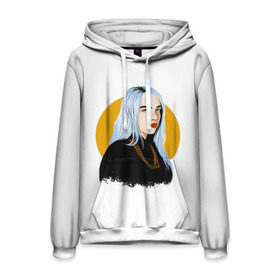 Мужская толстовка 3D с принтом Billie Eilish в городе Новоалтайск, 100% полиэстер | двухслойный капюшон со шнурком для регулировки, мягкие манжеты на рукавах и по низу толстовки, спереди карман-кенгуру с мягким внутренним слоем. | bad | billie | boy | boys | eilish | girl | girls | music | pop | rap | sad | trend | билли | грустно | девочка | девочки | девушка | мальчик | музыка | поп | рэп | тренд | эйлиш