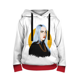 Детская толстовка 3D с принтом Billie Eilish в городе Новоалтайск, 100% полиэстер | двухслойный капюшон со шнурком для регулировки, мягкие манжеты на рукавах и по низу толстовки, спереди карман-кенгуру с мягким внутренним слоем | bad | billie | boy | boys | eilish | girl | girls | music | pop | rap | sad | trend | билли | грустно | девочка | девочки | девушка | мальчик | музыка | поп | рэп | тренд | эйлиш
