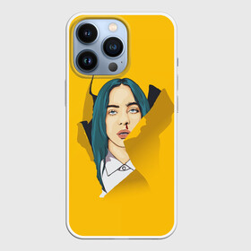 Чехол для iPhone 13 Pro с принтом Billie Eilish в городе Новоалтайск,  |  | Тематика изображения на принте: bad | billie | boy | boys | eilish | girl | girls | music | pop | rap | sad | trend | билли | грустно | девочка | девочки | девушка | мальчик | музыка | поп | рэп | тренд | эйлиш