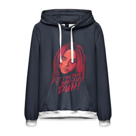 Мужская толстовка 3D с принтом Billie Eilish в городе Новоалтайск, 100% полиэстер | двухслойный капюшон со шнурком для регулировки, мягкие манжеты на рукавах и по низу толстовки, спереди карман-кенгуру с мягким внутренним слоем. | bad | billie | boy | boys | eilish | girl | girls | music | pop | rap | sad | trend | билли | грустно | девочка | девочки | девушка | мальчик | музыка | поп | рэп | тренд | эйлиш