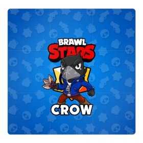 Магнитный плакат 3Х3 с принтом BRAWL STARS CROW в городе Новоалтайск, Полимерный материал с магнитным слоем | 9 деталей размером 9*9 см | Тематика изображения на принте: brawl stars | brawl stars crow | brawler | crow | бравл старз | бравлер | ворон