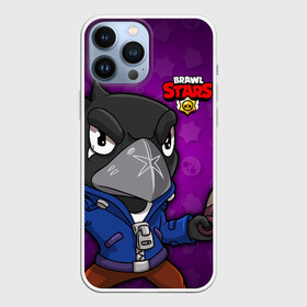 Чехол для iPhone 13 Pro Max с принтом BRAWL STARS CROW в городе Новоалтайск,  |  | Тематика изображения на принте: brawl stars | brawl stars crow | brawler | crow | бравл старз | бравлер | ворон