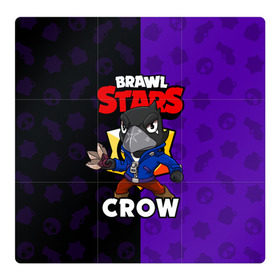 Магнитный плакат 3Х3 с принтом BRAWL STARS CROW в городе Новоалтайск, Полимерный материал с магнитным слоем | 9 деталей размером 9*9 см | Тематика изображения на принте: brawl stars | brawl stars crow | brawler | crow | бравл старз | бравлер | ворон