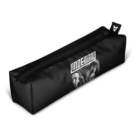 Пенал 3D с принтом LINDEMANN в городе Новоалтайск, 100% полиэстер | плотная ткань, застежка на молнии | Тематика изображения на принте: lindeman | lindemann | logo | music | pain | rammstein | rock | rumstein | till | группа | линдеман | линдеманн | лого | логотип | метал | музыка | пэйн | раммштайн | рамштаин | рамштайн | рок | символ | тилль