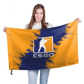 Флаг 3D с принтом CS:GO в городе Новоалтайск, 100% полиэстер | плотность ткани — 95 г/м2, размер — 67 х 109 см. Принт наносится с одной стороны | asiimov | beast | counter | counter strike | counterstrike | cs go | cs:go | csgo | cyrex | global | hyper | offensive | strike | гоу | каэс | контер | контр | контра | контрстрайк | страйк | сы пщ