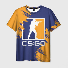 Мужская футболка 3D с принтом CS:GO в городе Новоалтайск, 100% полиэфир | прямой крой, круглый вырез горловины, длина до линии бедер | asiimov | beast | counter | counter strike | counterstrike | cs go | cs:go | csgo | cyrex | global | hyper | offensive | strike | гоу | каэс | контер | контр | контра | контрстрайк | страйк | сы пщ
