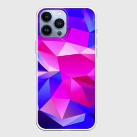 Чехол для iPhone 13 Pro Max с принтом NEON POLYGON в городе Новоалтайск,  |  | Тематика изображения на принте: abstract | abstraction | color | geometry | paitnt | polygon | polygonal | psy | абстракция | геометрия | краски | неоновые | полигоны | психоделика