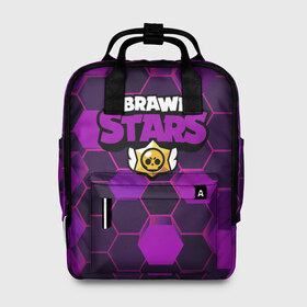 Женский рюкзак 3D с принтом Brawl Stars в городе Новоалтайск, 100% полиэстер | лямки с регулируемой длиной, сверху ручки, чтобы рюкзак нести как сумку. Основное отделение закрывается на молнию, как и внешний карман. Внутри два дополнительных кармана, один из которых закрывается на молнию. По бокам два дополнительных кармашка, куда поместится маленькая бутылочка
 | brawl stars | crow | game | leon | бравл | бравл стар | бравл старс | ворон | ворона | детская | детям | игра | компьютерная игра | кров | леон | развлечение