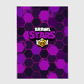 Постер с принтом Brawl Stars в городе Новоалтайск, 100% бумага
 | бумага, плотность 150 мг. Матовая, но за счет высокого коэффициента гладкости имеет небольшой блеск и дает на свету блики, но в отличии от глянцевой бумаги не покрыта лаком | brawl stars | crow | game | leon | бравл | бравл стар | бравл старс | ворон | ворона | детская | детям | игра | компьютерная игра | кров | леон | развлечение