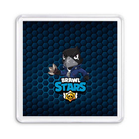 Магнит 55*55 с принтом Crow (Brawl Stars) в городе Новоалтайск, Пластик | Размер: 65*65 мм; Размер печати: 55*55 мм | brawl stars | crow | game | leon | бравл | бравл стар | бравл старс | ворон | ворона | детская | детям | игра | компьютерная игра | кров | леон | персонаж | развлечение