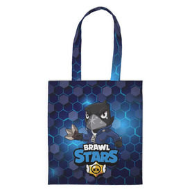 Сумка 3D повседневная с принтом Crow (Brawl Stars) в городе Новоалтайск, 100% полиэстер | Плотность: 200 г/м2; Размер: 34×35 см; Высота лямок: 30 см | brawl stars | crow | game | leon | бравл | бравл стар | бравл старс | ворон | ворона | детская | детям | игра | компьютерная игра | кров | леон | персонаж | развлечение