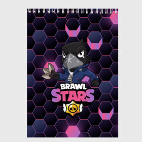 Скетчбук с принтом Crow (Brawl Stars) в городе Новоалтайск, 100% бумага
 | 48 листов, плотность листов — 100 г/м2, плотность картонной обложки — 250 г/м2. Листы скреплены сверху удобной пружинной спиралью | brawl stars | crow | game | leon | бравл | бравл стар | бравл старс | ворон | ворона | детская | детям | игра | компьютерная игра | кров | леон | персонаж | развлечение