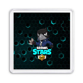 Магнит 55*55 с принтом Crow (Brawl Stars) в городе Новоалтайск, Пластик | Размер: 65*65 мм; Размер печати: 55*55 мм | brawl stars | crow | game | leon | бравл | бравл стар | бравл старс | ворон | ворона | детская | детям | игра | компьютерная игра | кров | леон | персонаж | развлечение