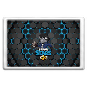 Магнит 45*70 с принтом Crow (Brawl Stars) в городе Новоалтайск, Пластик | Размер: 78*52 мм; Размер печати: 70*45 | brawl stars | crow | game | leon | бравл | бравл стар | бравл старс | ворон | ворона | детская | детям | игра | компьютерная игра | кров | леон | персонаж | развлечение