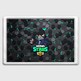 Магнит 45*70 с принтом Crow (Brawl Stars) в городе Новоалтайск, Пластик | Размер: 78*52 мм; Размер печати: 70*45 | brawl stars | crow | game | leon | бравл | бравл стар | бравл старс | ворон | ворона | детская | детям | игра | компьютерная игра | кров | леон | персонаж | развлечение