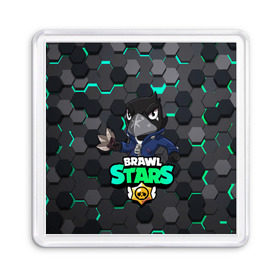 Магнит 55*55 с принтом Crow (Brawl Stars) в городе Новоалтайск, Пластик | Размер: 65*65 мм; Размер печати: 55*55 мм | brawl stars | crow | game | leon | бравл | бравл стар | бравл старс | ворон | ворона | детская | детям | игра | компьютерная игра | кров | леон | персонаж | развлечение