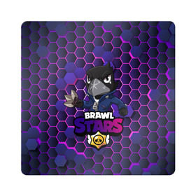 Магнит виниловый Квадрат с принтом Crow (Brawl Stars) в городе Новоалтайск, полимерный материал с магнитным слоем | размер 9*9 см, закругленные углы | brawl stars | crow | game | leon | бравл | бравл стар | бравл старс | ворон | ворона | детская | детям | игра | компьютерная игра | кров | леон | персонаж | развлечение