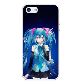 Чехол для iPhone 5/5S матовый с принтом Hatsune Miku в городе Новоалтайск, Силикон | Область печати: задняя сторона чехла, без боковых панелей | anime | aquamarin | aquamarine | everlasting | hatsune | j pop | miku | projectdiva | singer | summer | vocaloid | аквамарин | аниме | вокалоид | мику | певица | хацуне | хацунэ