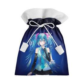 Подарочный 3D мешок с принтом Hatsune Miku в городе Новоалтайск, 100% полиэстер | Размер: 29*39 см | Тематика изображения на принте: anime | aquamarin | aquamarine | everlasting | hatsune | j pop | miku | projectdiva | singer | summer | vocaloid | аквамарин | аниме | вокалоид | мику | певица | хацуне | хацунэ