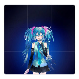 Магнитный плакат 3Х3 с принтом Hatsune Miku в городе Новоалтайск, Полимерный материал с магнитным слоем | 9 деталей размером 9*9 см | Тематика изображения на принте: anime | aquamarin | aquamarine | everlasting | hatsune | j pop | miku | projectdiva | singer | summer | vocaloid | аквамарин | аниме | вокалоид | мику | певица | хацуне | хацунэ