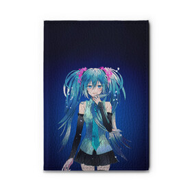Обложка для автодокументов с принтом Hatsune Miku в городе Новоалтайск, натуральная кожа |  размер 19,9*13 см; внутри 4 больших “конверта” для документов и один маленький отдел — туда идеально встанут права | Тематика изображения на принте: anime | aquamarin | aquamarine | everlasting | hatsune | j pop | miku | projectdiva | singer | summer | vocaloid | аквамарин | аниме | вокалоид | мику | певица | хацуне | хацунэ