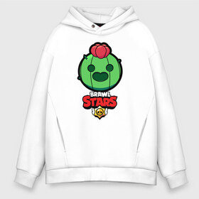 Мужское худи Oversize хлопок с принтом Brawl Stars Spike в городе Новоалтайск, френч-терри — 70% хлопок, 30% полиэстер. Мягкий теплый начес внутри —100% хлопок | боковые карманы, эластичные манжеты и нижняя кромка, капюшон на магнитной кнопке | bo | brawl | brock | bull | colt | dynamike | elprimo | jessie | moba | nita | shelly | spike | stars | бо | брок | булл | джесси | динамайк | кольт | нита | спайк | шелли | эльпримо