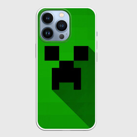 Чехол для iPhone 13 Pro с принтом MINECRAFT в городе Новоалтайск,  |  | game | minecraft | блоки | игра | квадраты | компьютерная игра | крипер | майнкрафт