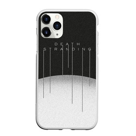 Чехол для iPhone 11 Pro матовый DEATH STRANDING: в городе Новоалтайск, Силикон |  | death stranding | kojima | kojima productions | кодзима | мадс микельсон | норман ридус