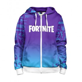 Детская толстовка 3D на молнии с принтом FORTNITE в городе Новоалтайск, 100% полиэстер |  манжеты и пояс оформлены широкой мягкой резинкой, двухслойный капюшон со шнурком для регулировки, спереди карманы и застежка-молния
 | 