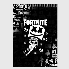 Скетчбук с принтом FORTNITE MARSHMELLO в городе Новоалтайск, 100% бумага
 | 48 листов, плотность листов — 100 г/м2, плотность картонной обложки — 250 г/м2. Листы скреплены сверху удобной пружинной спиралью | fnchap2 | fortnite | fortnite 2 | fortnite x | marshmello | ninja | ninja hyper streamer | ninja streamer | streamer | tyler blevins | маршмелло | ниндзя | фортнайт | фортнайт 2 | фортнайт глава 2