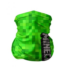 Бандана-труба 3D с принтом MINECRAFT в городе Новоалтайск, 100% полиэстер, ткань с особыми свойствами — Activecool | плотность 150‒180 г/м2; хорошо тянется, но сохраняет форму | game | minecraft | блоки | игра | квадраты | компьютерная игра | крипер | майнкрафт