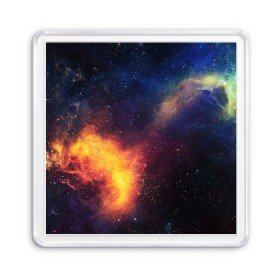 Магнит 55*55 с принтом SPACE в городе Новоалтайск, Пластик | Размер: 65*65 мм; Размер печати: 55*55 мм | Тематика изображения на принте: galaxy | nebula | space | star | абстракция | вселенная | галактика | звезда | звезды | космический | планеты