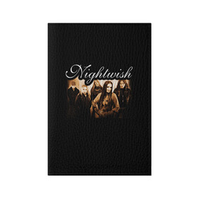 Обложка для паспорта матовая кожа с принтом Nightwish в городе Новоалтайск, натуральная матовая кожа | размер 19,3 х 13,7 см; прозрачные пластиковые крепления | metal | nightwish | symphonic metal | tarja | tarja turunen | turunen | метал | найтвиш | симфоник метал | тарья | турунен