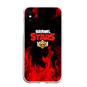 Чехол для iPhone XS Max матовый с принтом BRAWL STARS в городе Новоалтайск, Силикон | Область печати: задняя сторона чехла, без боковых панелей | brawl stars | bull | colt | crow | leon | stars | берли | бо | брок | ворон | джесси | динамайк | дэррил | кольт | леон | мортис | нита | пайпер | пенни | поко | пэм | рикошет | спайк | фрэнк | шелли | эль примо