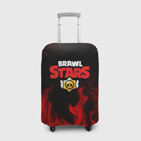 Чехол для чемодана 3D с принтом BRAWL STARS в городе Новоалтайск, 86% полиэфир, 14% спандекс | двустороннее нанесение принта, прорези для ручек и колес | brawl stars | bull | colt | crow | leon | stars | берли | бо | брок | ворон | джесси | динамайк | дэррил | кольт | леон | мортис | нита | пайпер | пенни | поко | пэм | рикошет | спайк | фрэнк | шелли | эль примо