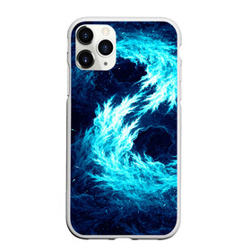 Чехол для iPhone 11 Pro Max матовый с принтом Abstract fractal blue flame в городе Новоалтайск, Силикон |  | abstract | colors | dark | flame | fractal | space | абстракция | космос | краски | огонь | пламя | тёмный | фрактал