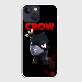 Чехол для iPhone 13 mini с принтом BRAWL STARS CROW в городе Новоалтайск,  |  | brawl stars | bull | colt | crow | leon | stars | берли | бо | брок | ворон | джесси | динамайк | дэррил | кольт | леон | мортис | нита | пайпер | пенни | поко | пэм | рикошет | спайк | фрэнк | шелли | эль примо