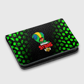 Картхолдер с принтом с принтом BRAWL STARS LEON в городе Новоалтайск, натуральная матовая кожа | размер 7,3 х 10 см; кардхолдер имеет 4 кармана для карт; | brawl stars | bull | colt | crow | leon | stars | берли | бо | брок | ворон | джесси | динамайк | дэррил | кольт | леон | мортис | нита | пайпер | пенни | поко | пэм | рикошет | спайк | фрэнк | шелли | эль примо