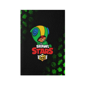 Обложка для паспорта матовая кожа с принтом BRAWL STARS LEON в городе Новоалтайск, натуральная матовая кожа | размер 19,3 х 13,7 см; прозрачные пластиковые крепления | brawl stars | bull | colt | crow | leon | stars | берли | бо | брок | ворон | джесси | динамайк | дэррил | кольт | леон | мортис | нита | пайпер | пенни | поко | пэм | рикошет | спайк | фрэнк | шелли | эль примо
