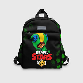 Детский рюкзак 3D с принтом BRAWL STARS LEON в городе Новоалтайск, 100% полиэстер | лямки с регулируемой длиной, сверху петелька, чтобы рюкзак можно было повесить на вешалку. Основное отделение закрывается на молнию, как и внешний карман. Внутри дополнительный карман. По бокам два дополнительных кармашка | brawl stars | bull | colt | crow | leon | stars | берли | бо | брок | ворон | джесси | динамайк | дэррил | кольт | леон | мортис | нита | пайпер | пенни | поко | пэм | рикошет | спайк | фрэнк | шелли | эль примо