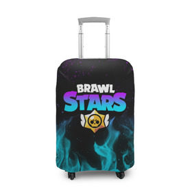 Чехол для чемодана 3D с принтом BRAWL STARS LEON в городе Новоалтайск, 86% полиэфир, 14% спандекс | двустороннее нанесение принта, прорези для ручек и колес | brawl stars | bull | colt | crow | leon | stars | берли | бо | брок | ворон | джесси | динамайк | дэррил | кольт | леон | мортис | нита | пайпер | пенни | поко | пэм | рикошет | спайк | фрэнк | шелли | эль примо