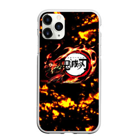 Чехол для iPhone 11 Pro матовый с принтом Kimetsu no Yaiba в городе Новоалтайск, Силикон |  | demons | kimetsu | knife | yaiba | демонов | демоны | клинок | рассекающий
